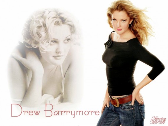 Free Send to Mobile Phone Drew Barrymore Celebrities Female wallpaper num.10