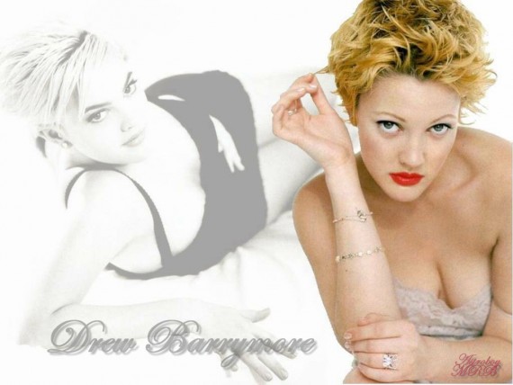 Free Send to Mobile Phone Drew Barrymore Celebrities Female wallpaper num.6