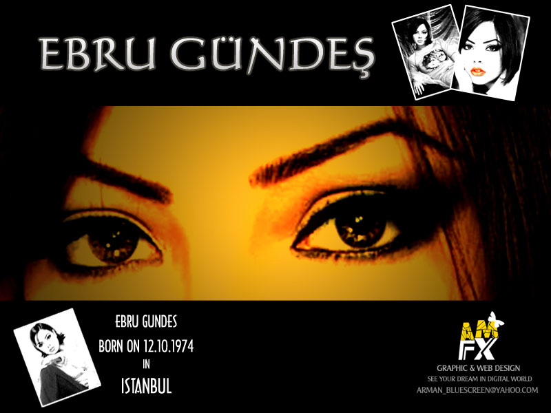 Full size Ebru Gundes wallpaper / Celebrities Female / 800x600