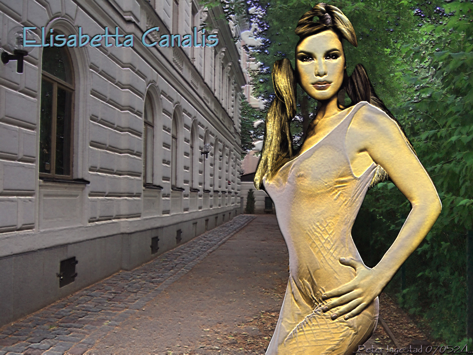 Download High quality Elisabetta Canalis wallpaper / Celebrities Female / 1600x1200