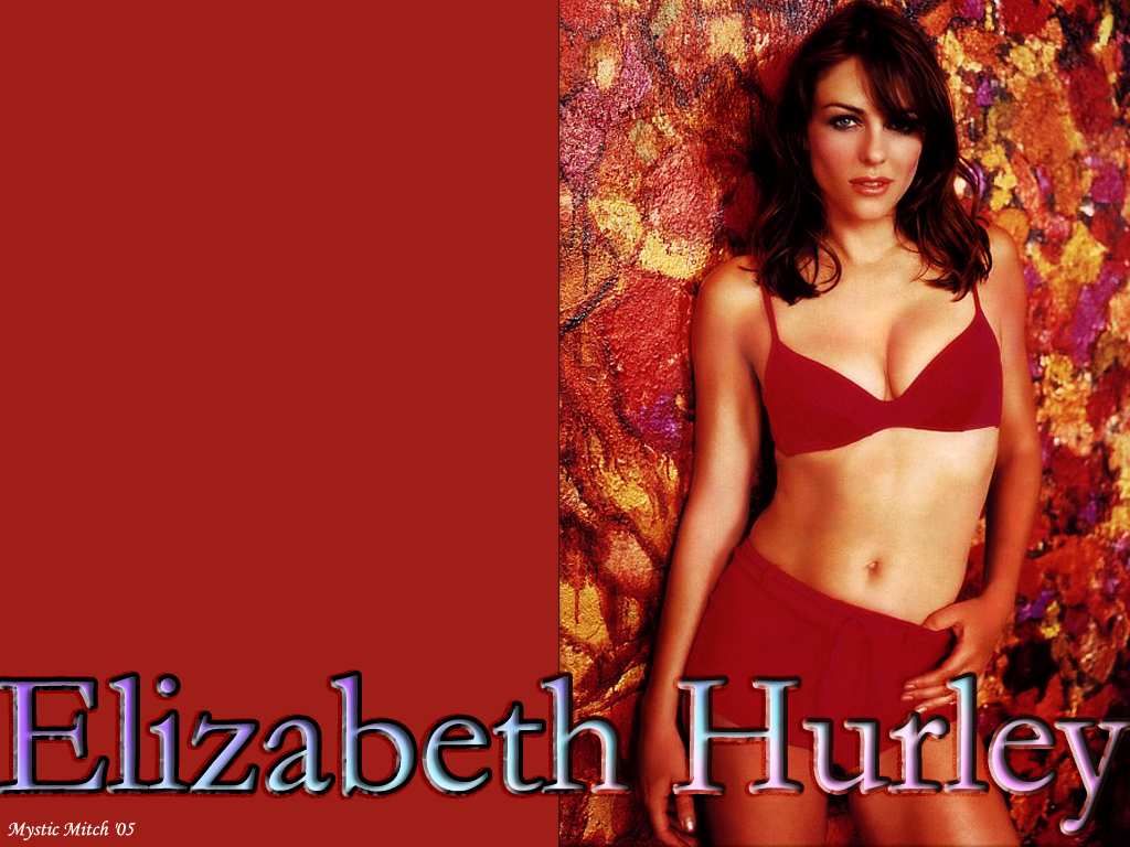 Full size Elizabeth Hurley wallpaper / Celebrities Female / 1024x768