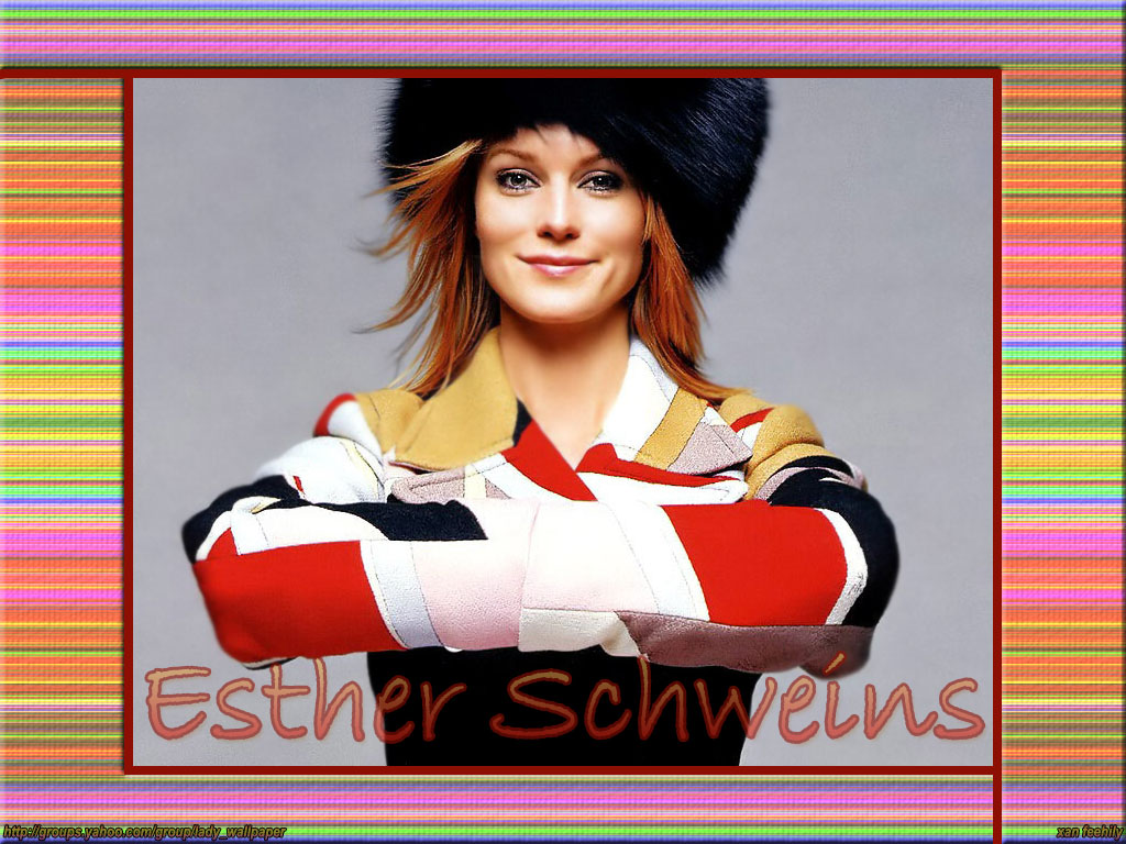 Full size Esther Schweins wallpaper / Celebrities Female / 1024x768