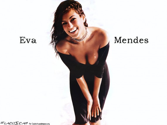Free Send to Mobile Phone Eva Mendes Celebrities Female wallpaper num.12