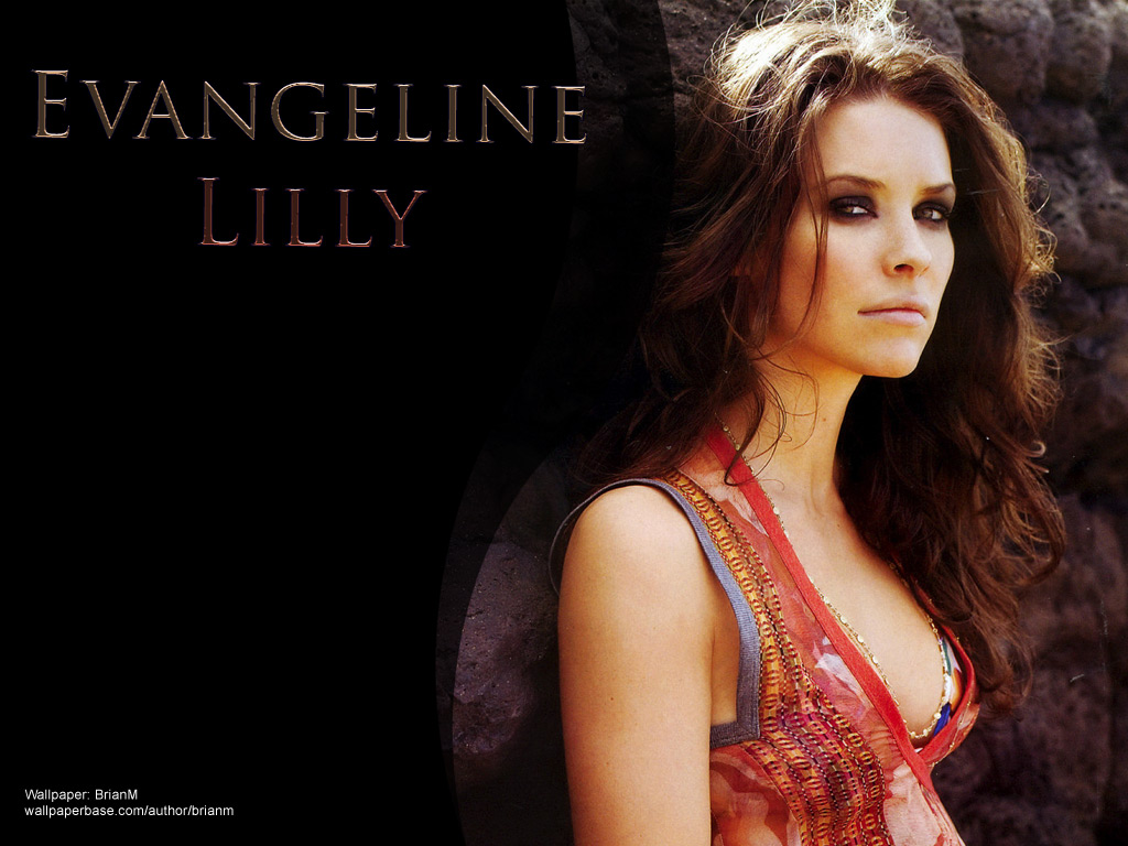Full size Evangeline Lilly wallpaper / Celebrities Female / 1024x768