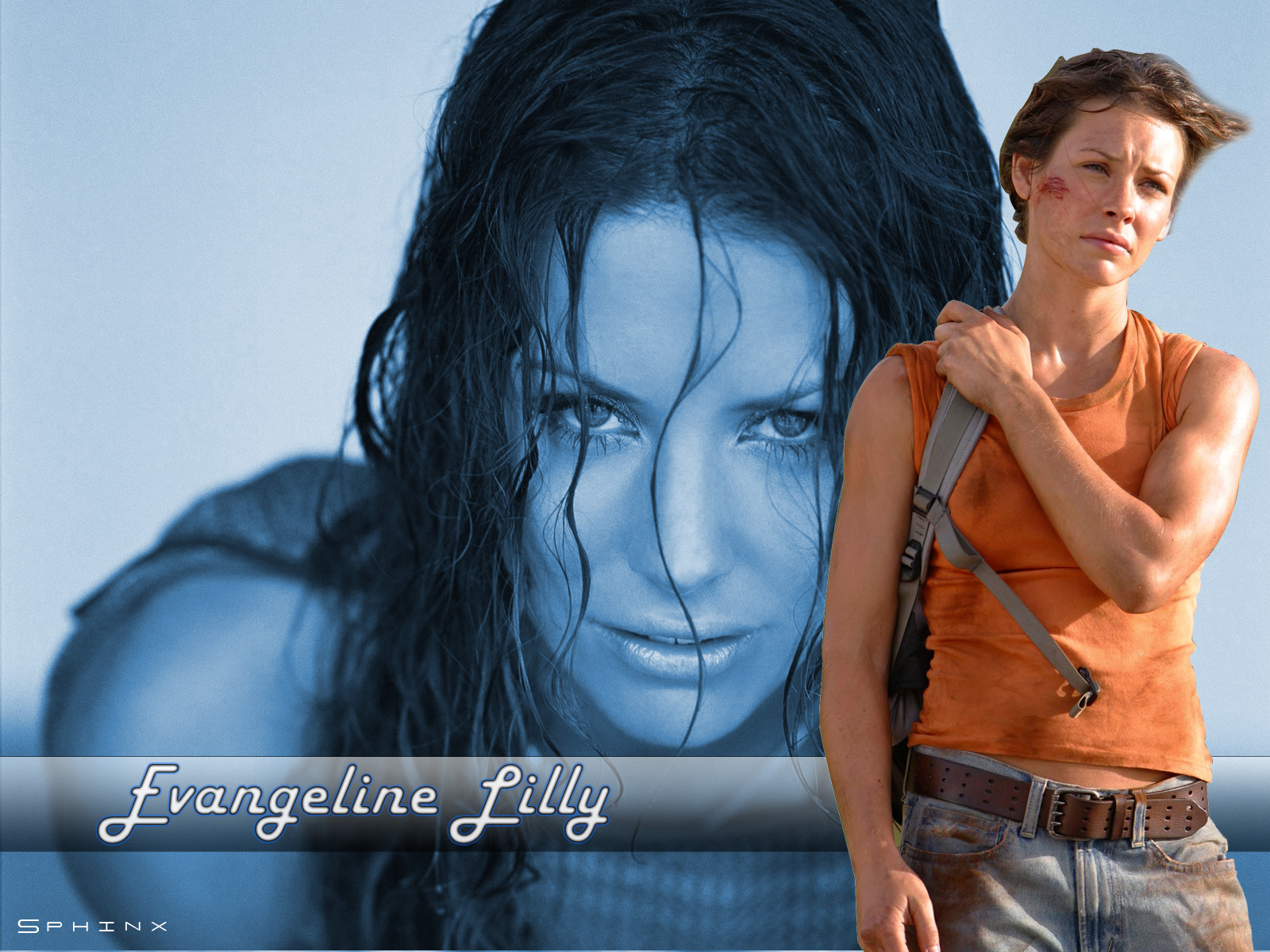 Download HQ Evangeline Lilly wallpaper / Celebrities Female / 1600x1200