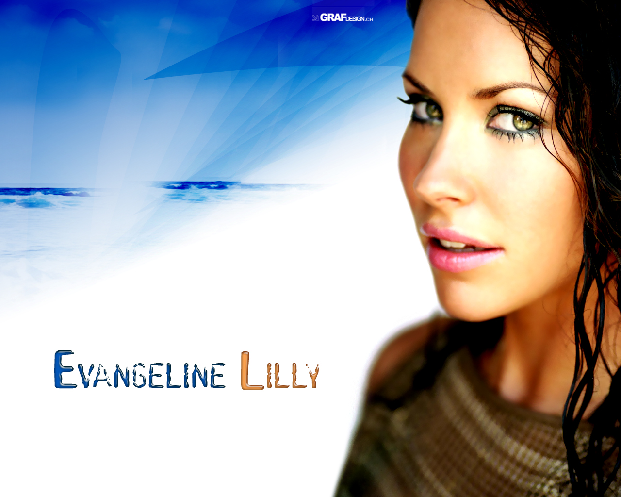 Download HQ Evangeline Lilly wallpaper / Celebrities Female / 1280x1024