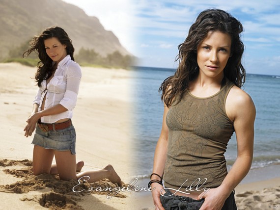 Free Send to Mobile Phone Evangeline Lilly Celebrities Female wallpaper num.24