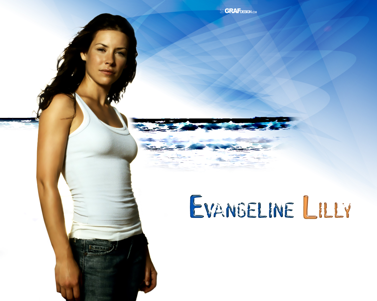 Download High quality Evangeline Lilly wallpaper / Celebrities Female / 1280x1024