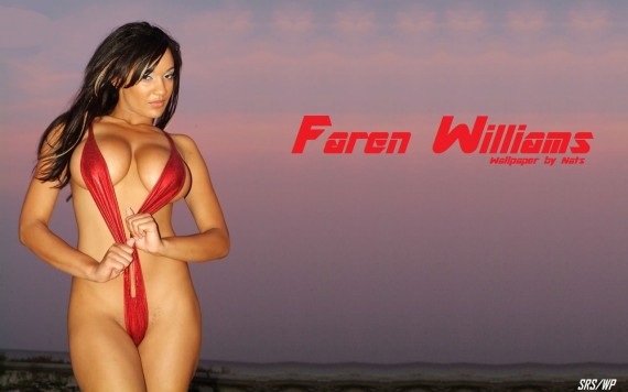 Free Send to Mobile Phone Faren Williams Celebrities Female wallpaper num.1