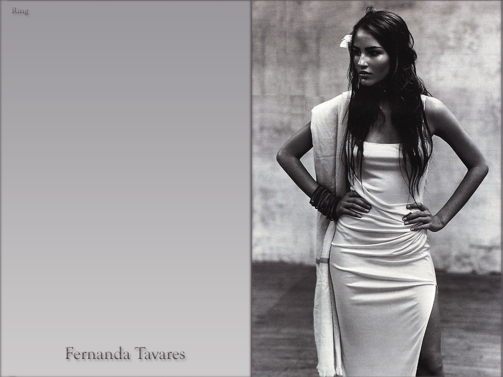 Full size Fernanda Tavares wallpaper / Celebrities Female / 1024x768