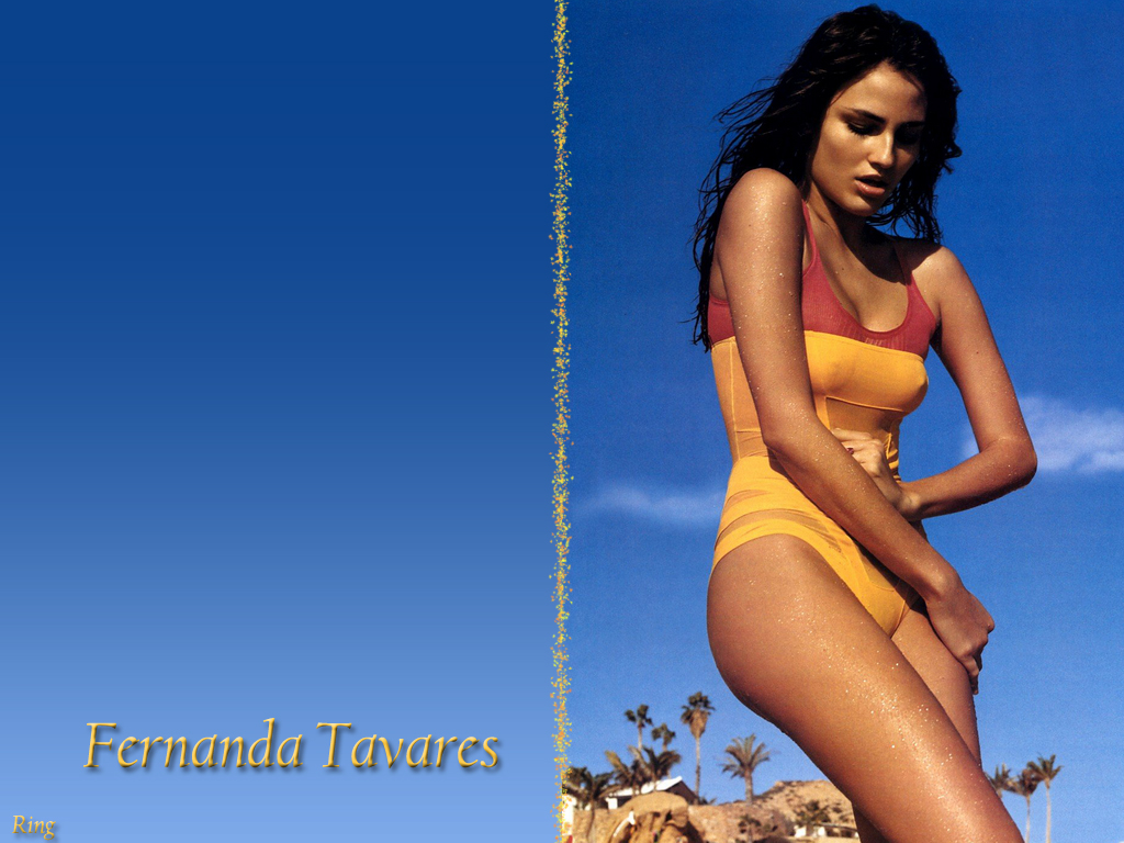 Full size Fernanda Tavares wallpaper / Celebrities Female / 1024x768