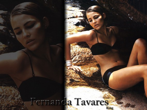 Free Send to Mobile Phone Fernanda Tavares Celebrities Female wallpaper num.4