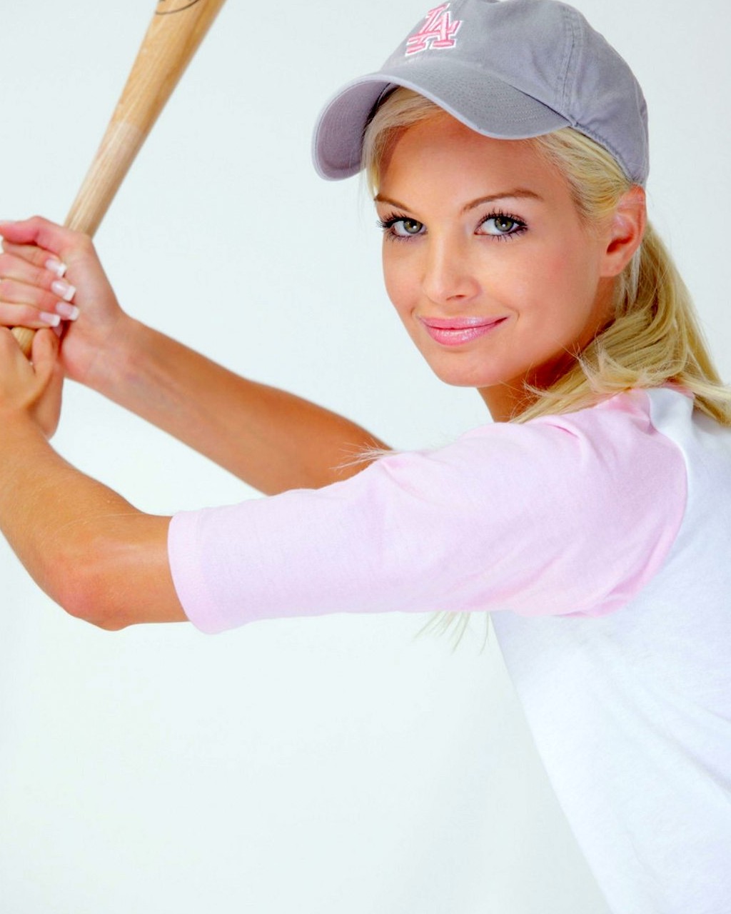 Download full size Baseball swing Franziska Facella wallpaper / 1024x1280