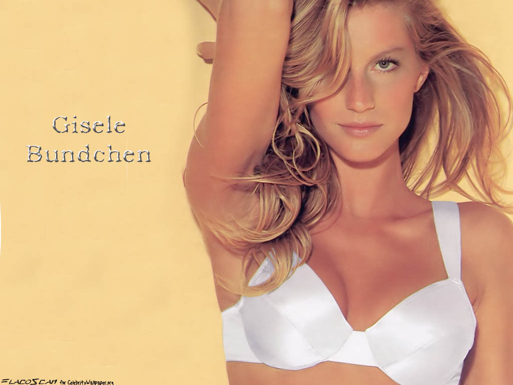 Full size Gisele Bundchen wallpaper / Celebrities Female / 1024x768