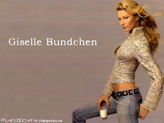 Free Send to Mobile Phone Gisele Bundchen Celebrities Female wallpaper num.11