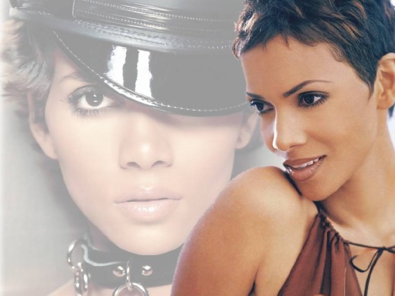 Free Send to Mobile Phone Halle Berry Celebrities Female wallpaper num.4