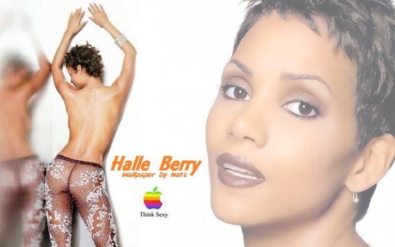 Free Send to Mobile Phone Halle Berry Celebrities Female wallpaper num.50