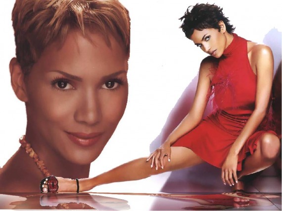 Free Send to Mobile Phone Halle Berry Celebrities Female wallpaper num.26