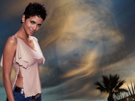 Free Send to Mobile Phone Halle Berry Celebrities Female wallpaper num.16