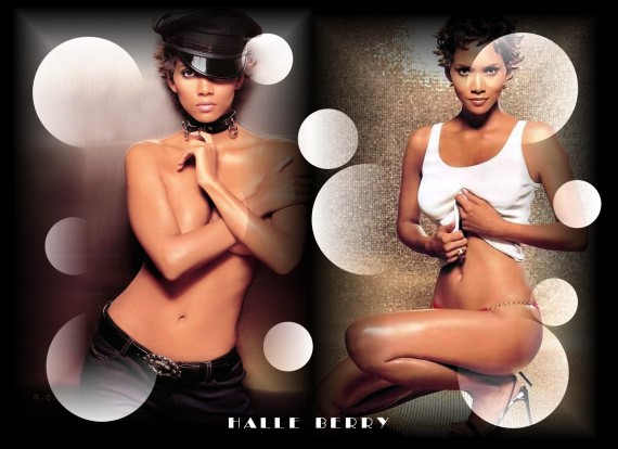 Free Send to Mobile Phone Halle Berry Celebrities Female wallpaper num.17