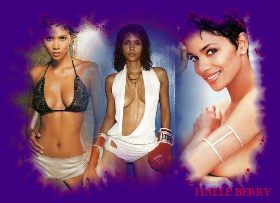 Free Send to Mobile Phone Halle Berry Celebrities Female wallpaper num.20