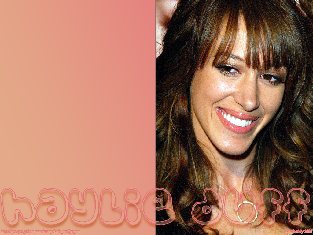 Download Haylie Duff / Celebrities Female wallpaper / 1024x768