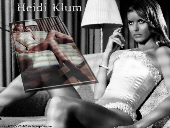 Free Send to Mobile Phone Heidi Klum Celebrities Female wallpaper num.94