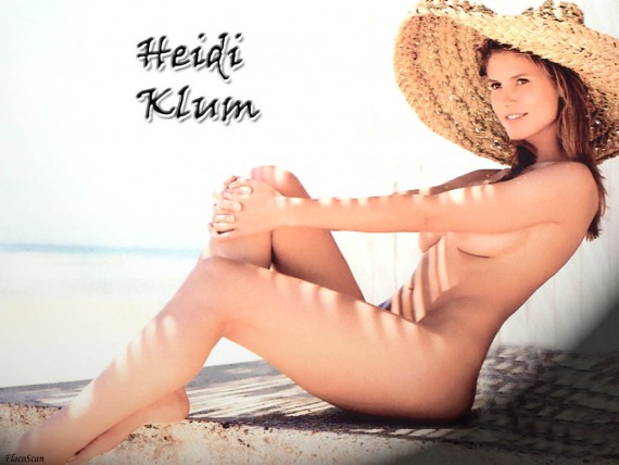Free Send to Mobile Phone Heidi Klum Celebrities Female wallpaper num.49