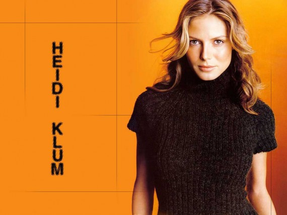 Free Send to Mobile Phone Heidi Klum Celebrities Female wallpaper num.125