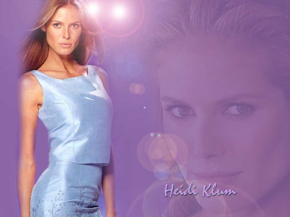 Free Send to Mobile Phone Heidi Klum Celebrities Female wallpaper num.109