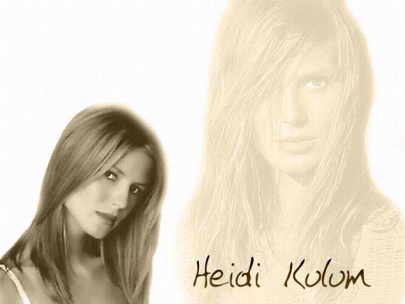 Free Send to Mobile Phone Heidi Klum Celebrities Female wallpaper num.111