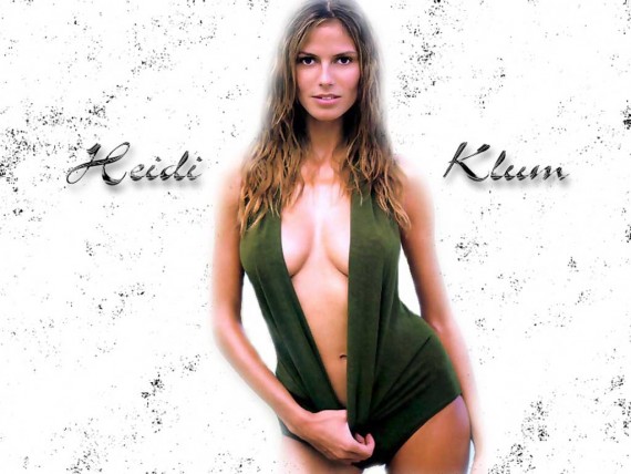 Free Send to Mobile Phone Heidi Klum Celebrities Female wallpaper num.107