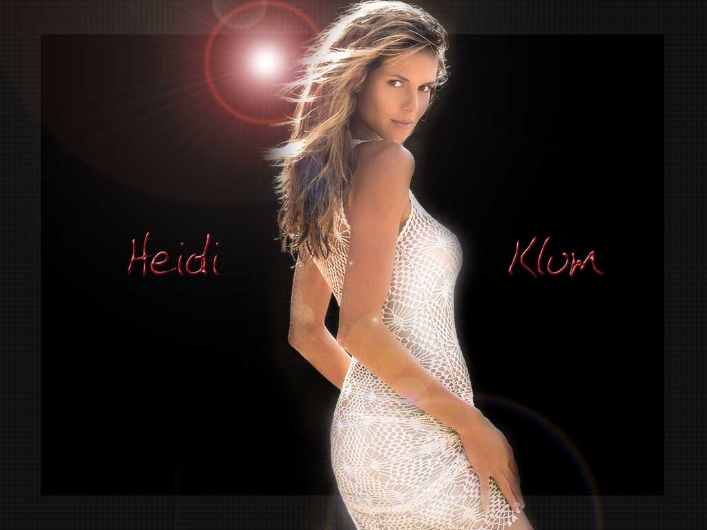 Full size Heidi Klum wallpaper / Celebrities Female / 1024x768