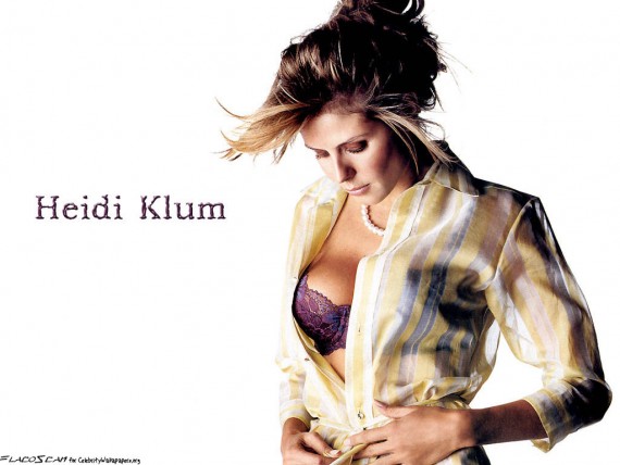 Free Send to Mobile Phone Heidi Klum Celebrities Female wallpaper num.33