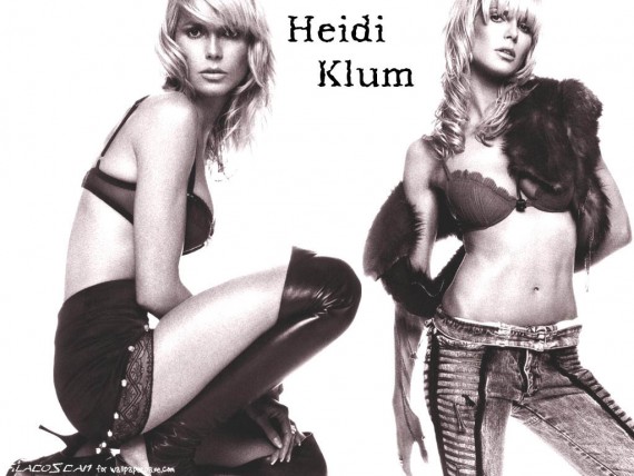 Free Send to Mobile Phone Heidi Klum Celebrities Female wallpaper num.90