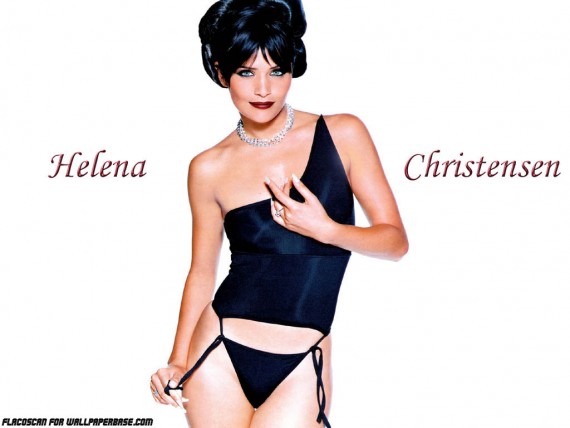 Free Send to Mobile Phone Helena Christensens Celebrities Female wallpaper num.9