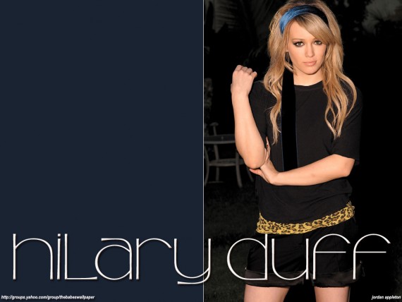 Free Send to Mobile Phone Hilary Duff Celebrities Female wallpaper num.73