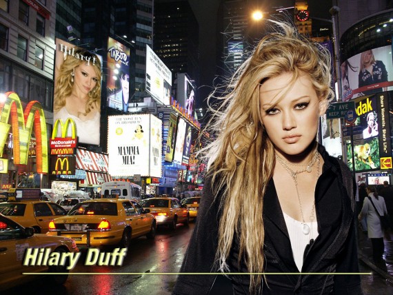 Free Send to Mobile Phone Hilary Duff Celebrities Female wallpaper num.38