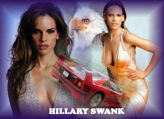 Free Send to Mobile Phone Hilary Swank Celebrities Female wallpaper num.8