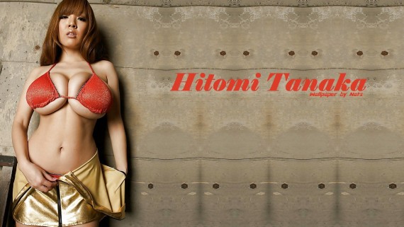 Free Send to Mobile Phone Hitomi Tanaka Celebrities Female wallpaper num.2