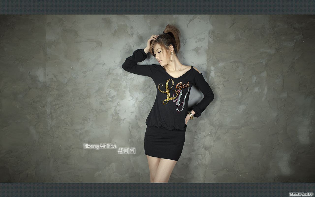 Download HQ Hwang Mi Hee wallpaper / Celebrities Female / 1280x800