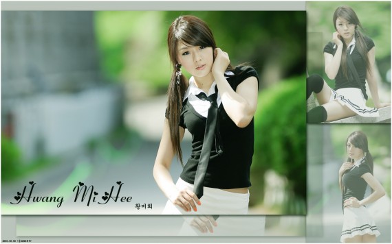 Free Send to Mobile Phone Hwang Mi Hee Celebrities Female wallpaper num.2