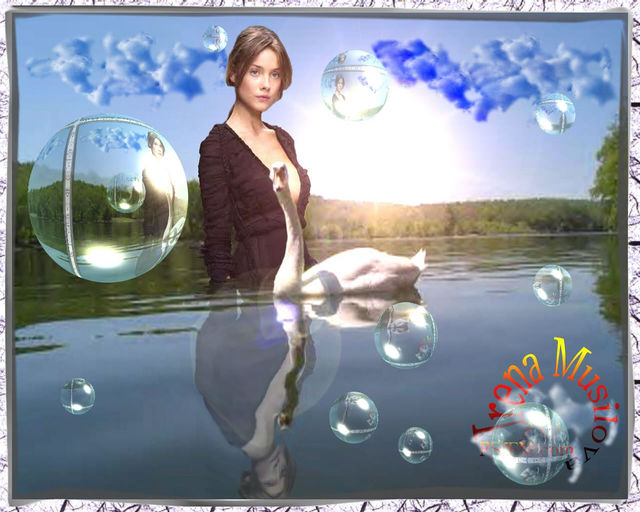 Download full size Irena Musilova wallpaper / Celebrities Female / 1280x1024