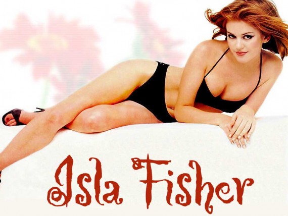 Free Send to Mobile Phone Isla Fisher Celebrities Female wallpaper num.1