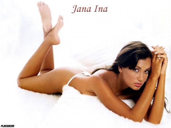 Free Send to Mobile Phone Jana Ina Celebrities Female wallpaper num.2