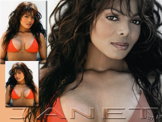 Free Send to Mobile Phone Janet Jackson Celebrities Female wallpaper num.7