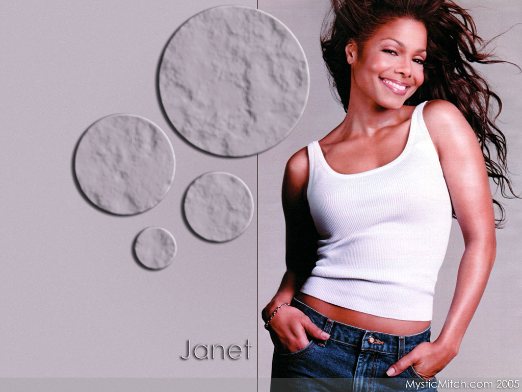 Full size Janet Jackson wallpaper / Celebrities Female / 1024x768