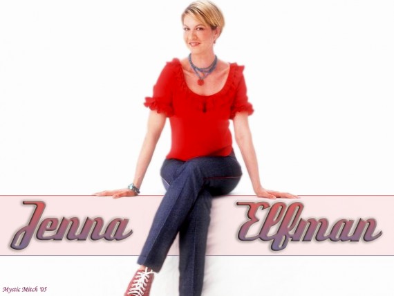 Free Send to Mobile Phone Jenna Elfman Celebrities Female wallpaper num.3