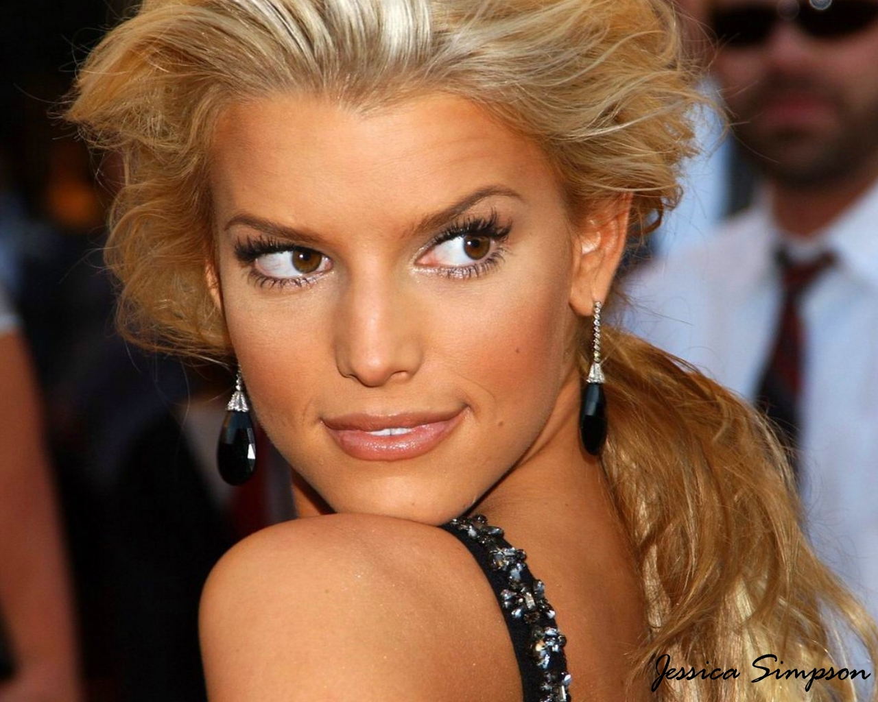 Download High quality Jessica Simpson wallpaper / Celebrities Female / 1280x1024