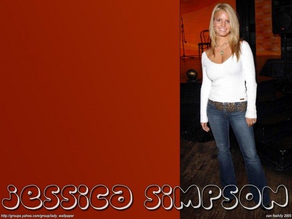 Free Send to Mobile Phone Jessica Simpson Celebrities Female wallpaper num.38